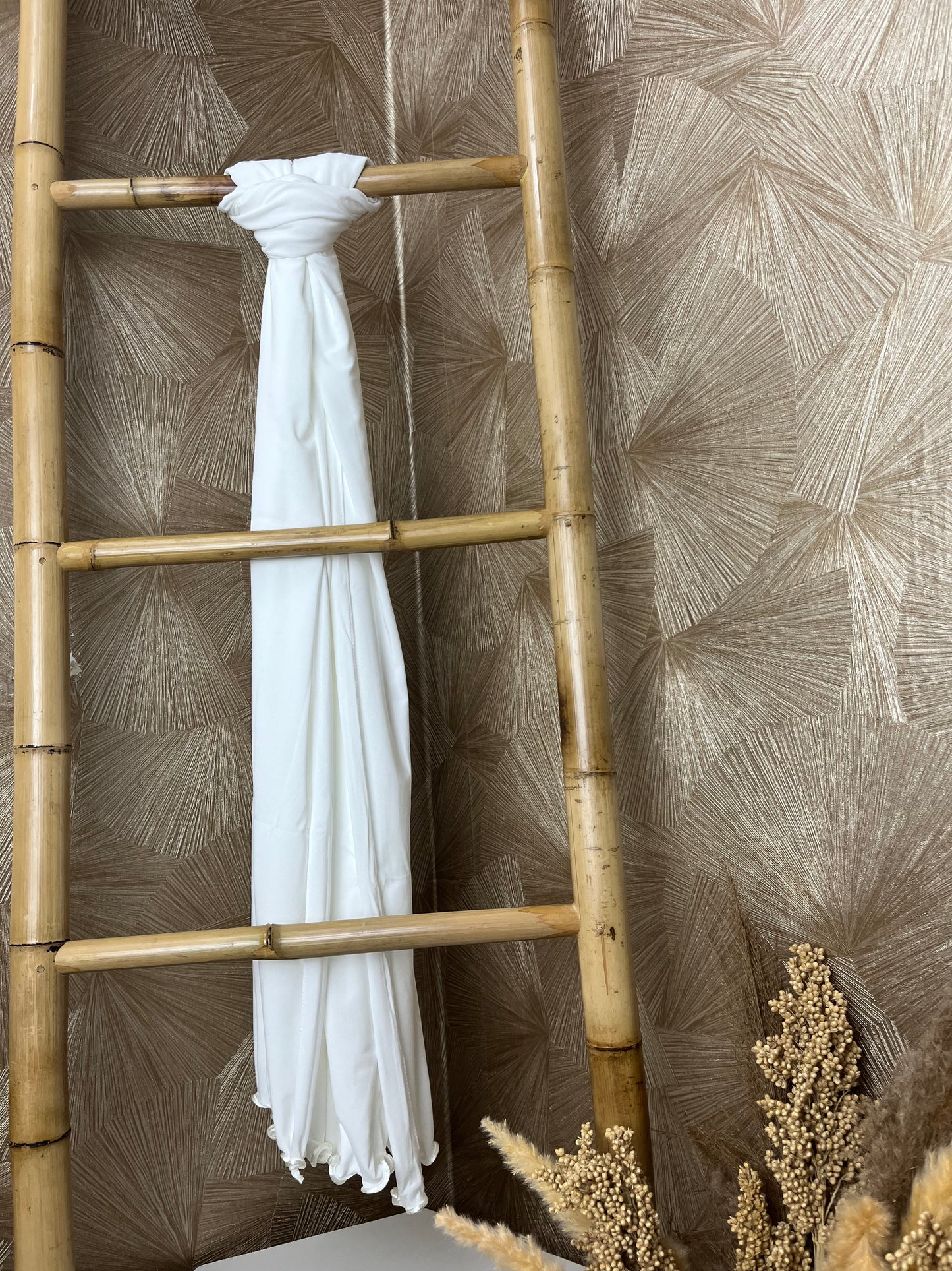 Jersey Premium Bouclé Blanc 2