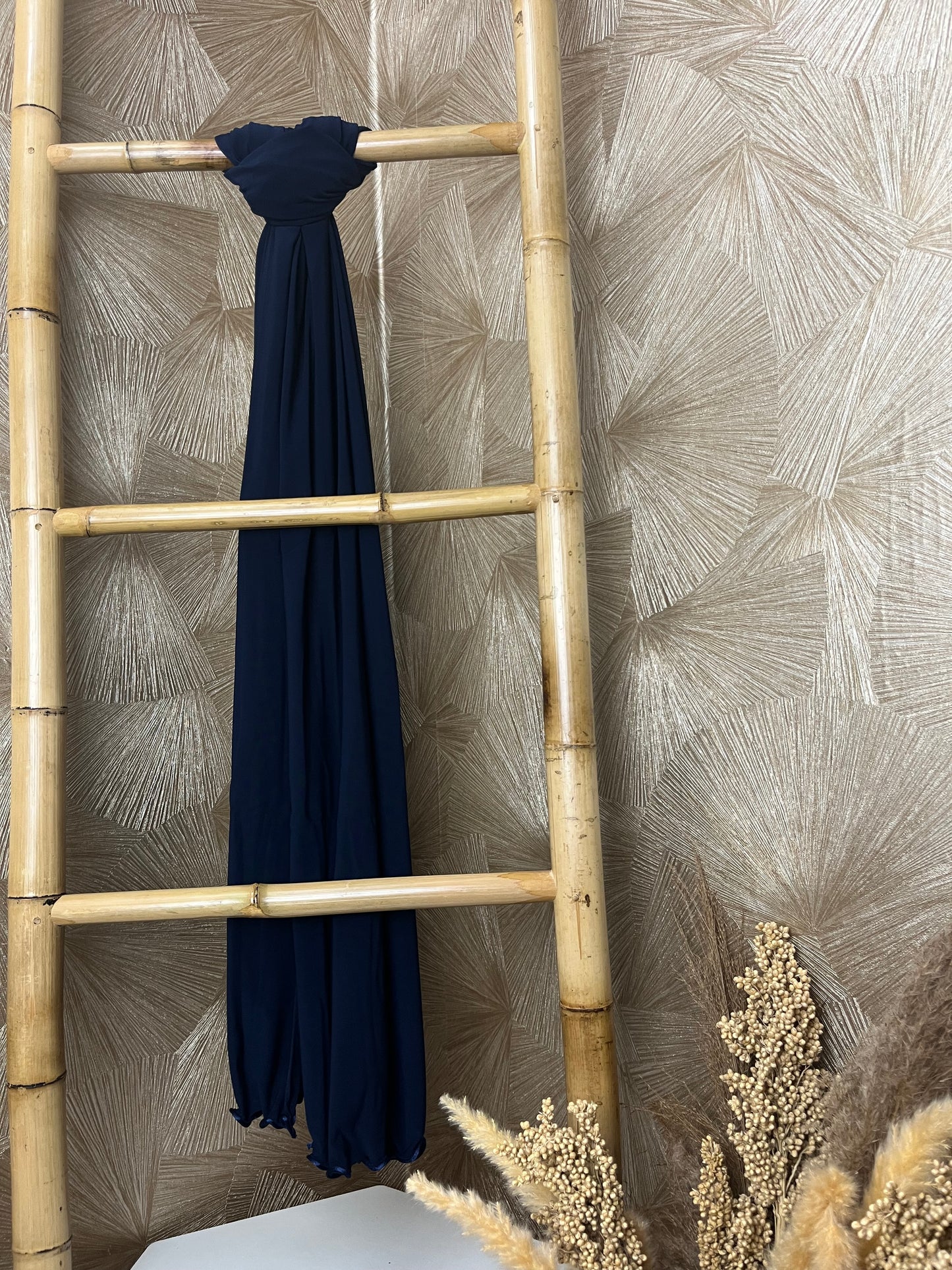 Jersey Premium Bouclé Bleu 1