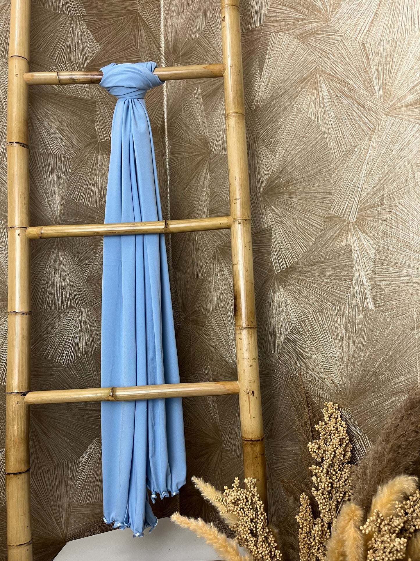 Jersey Premium Bouclé Bleu 3