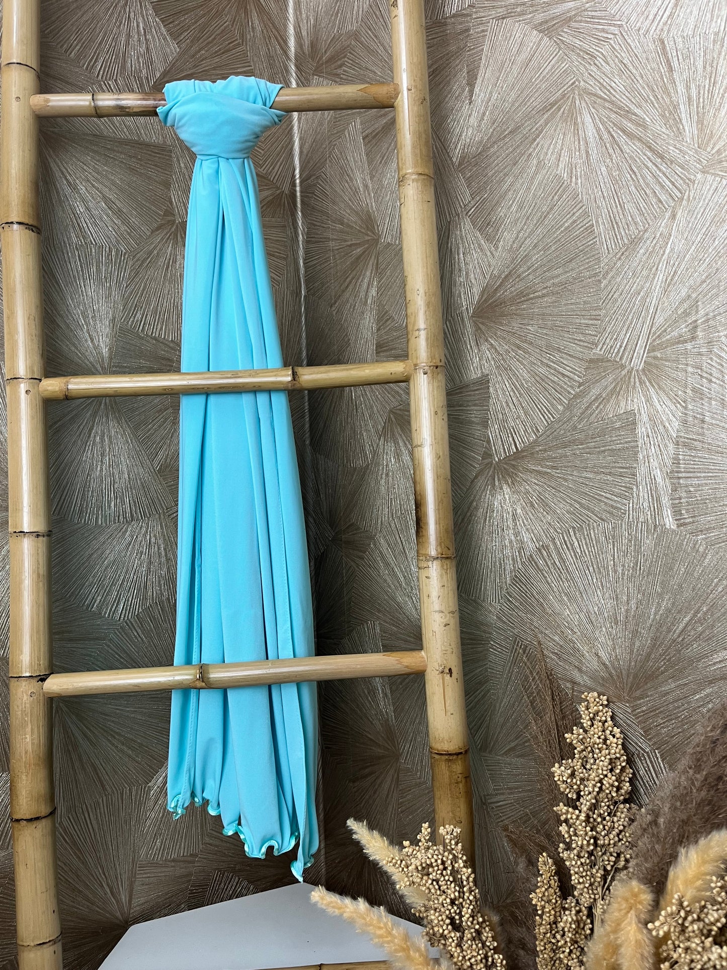 Jersey Premium Bouclé Vert d'Eau