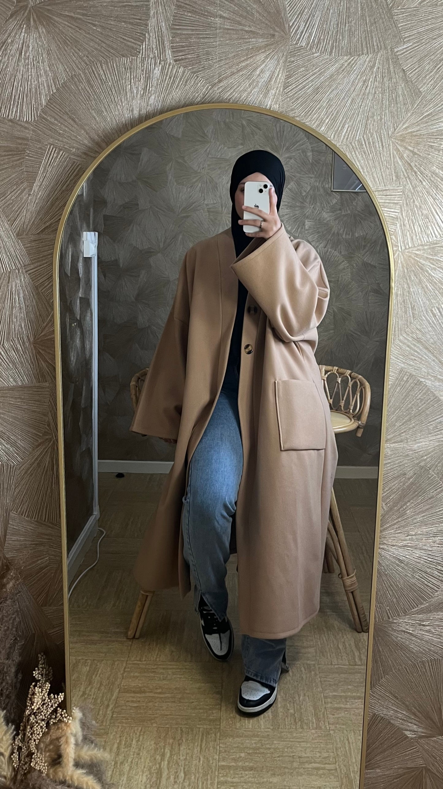 Manteau Oversize Camel