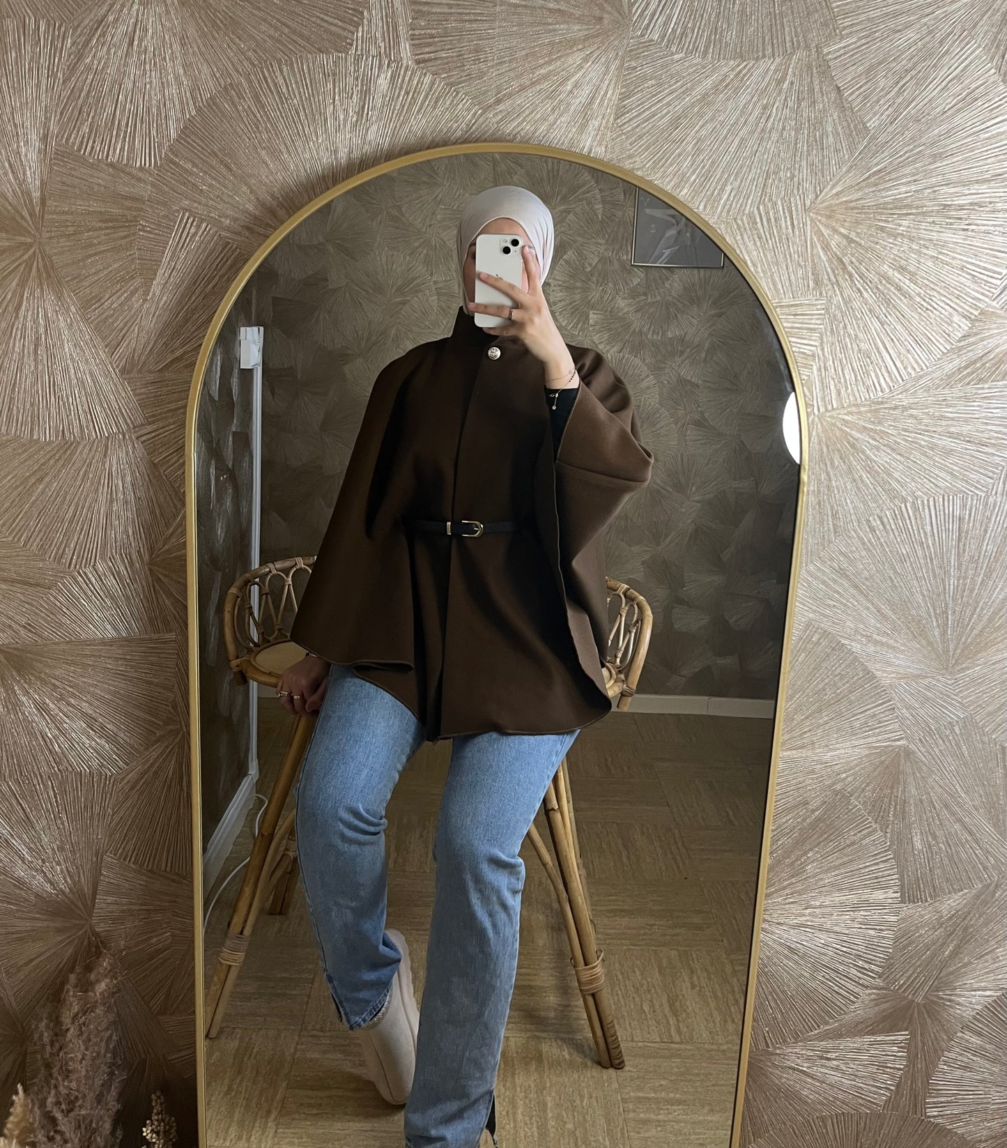 Cape Ceinture Marron