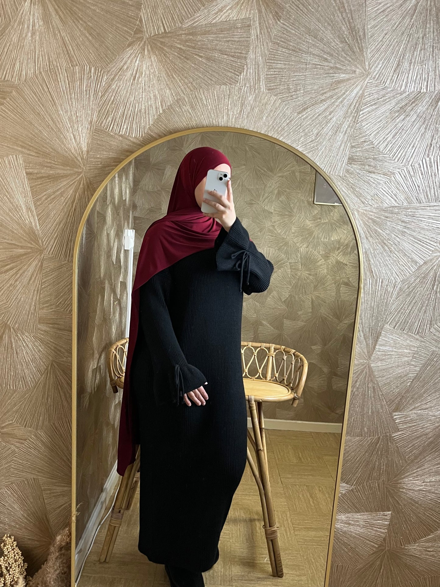 Robe Manches Ficelles Petite Taille