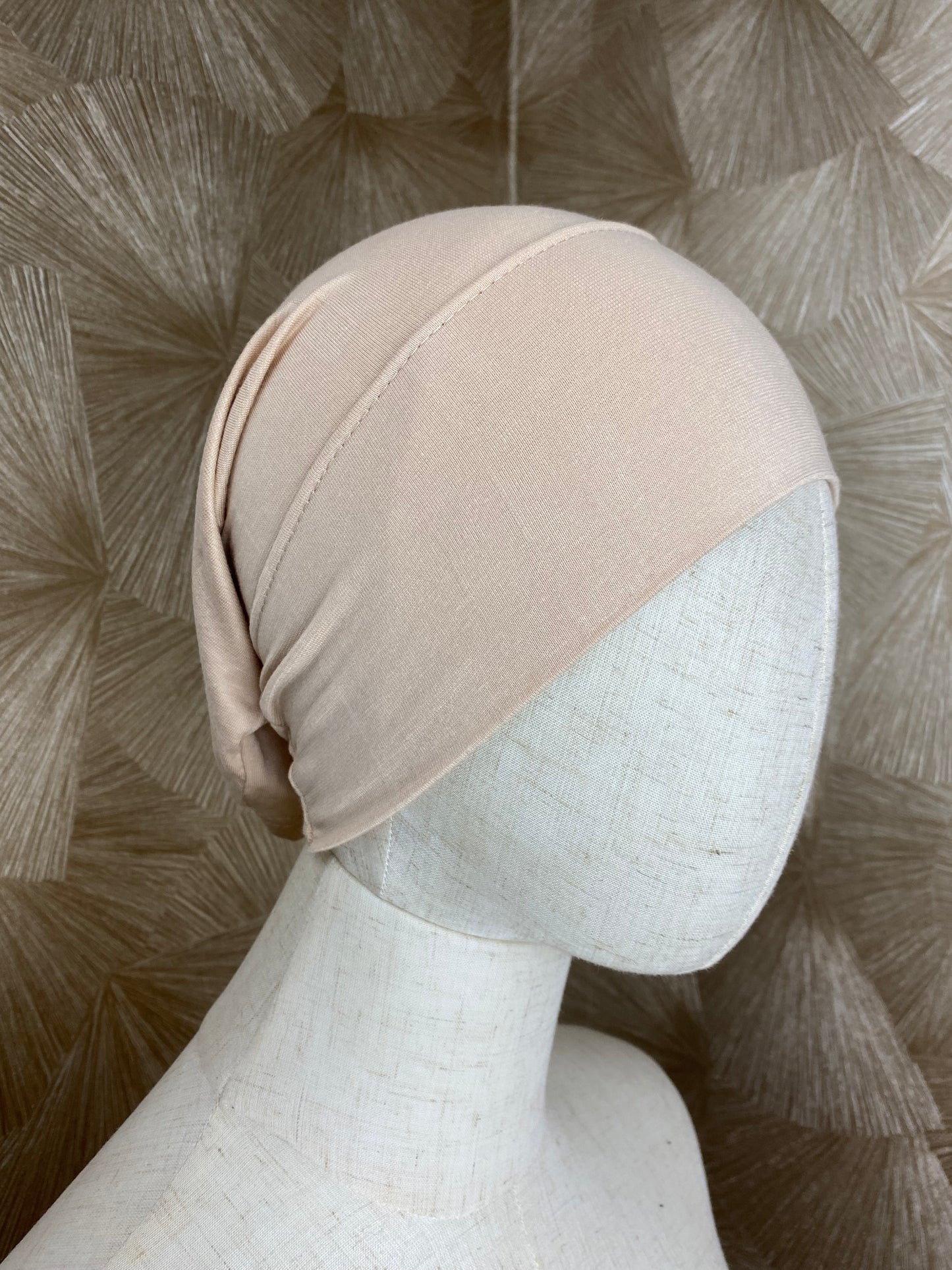 Bonnet tube Beige