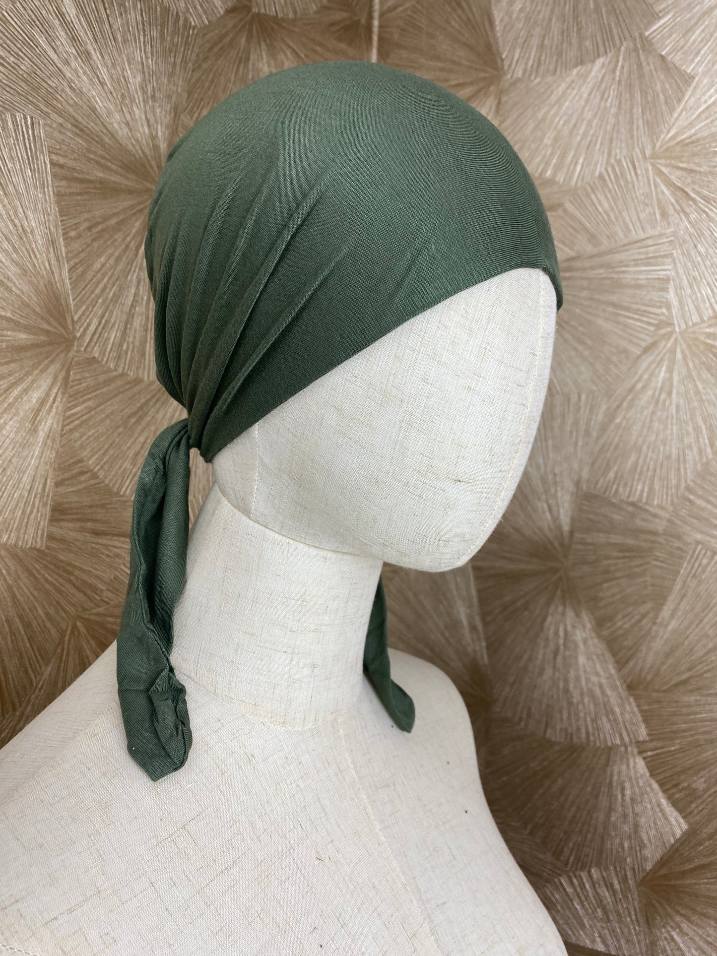 Bonnet à nouer Kaki