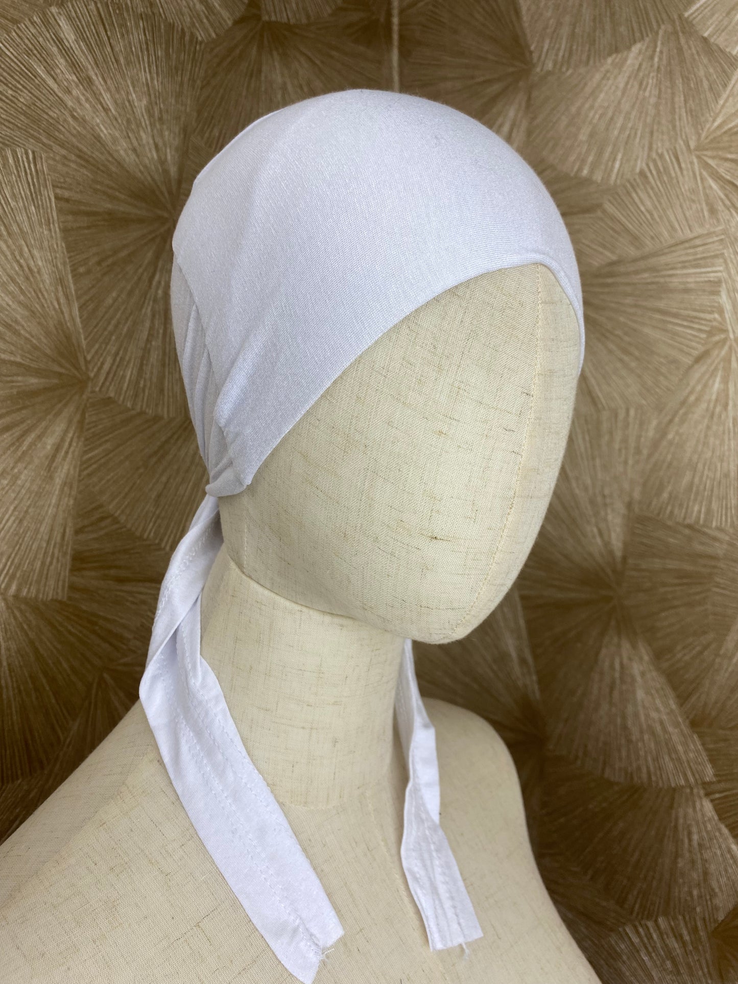 Bonnet à nouer Blanc