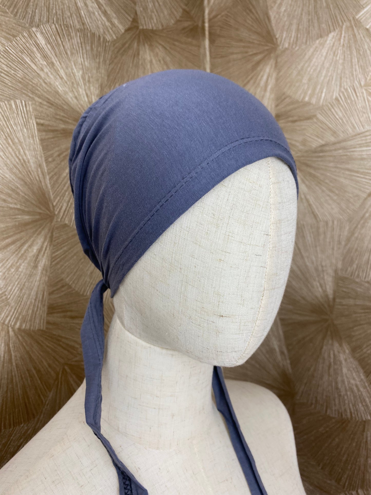 Bonnet à nouer Gris